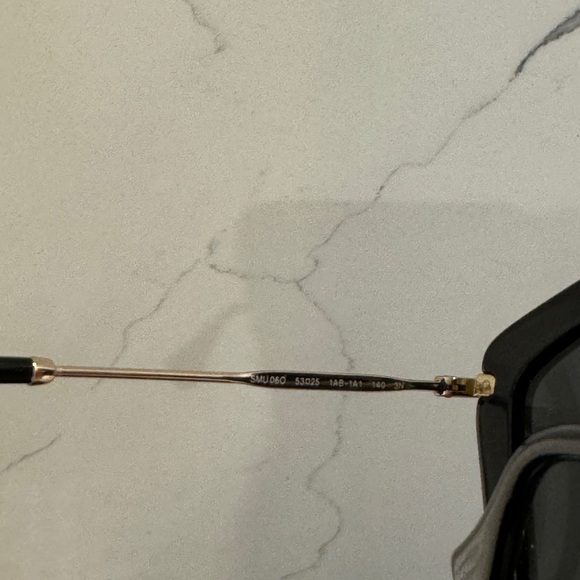 MIU MIU SMU 06O 1AB - 1A1 Sunglasses Grey SMU06O Frame - Picture 8 of 10